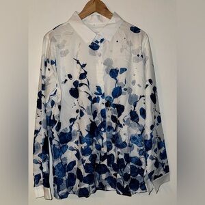Floral Button Up - NWOT